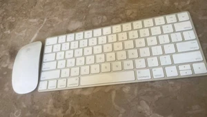 Apple Mac Wireless Keyboard (A1644) and Magic Mouse (A1657) Combo Set - Afbeelding 1 van 5