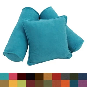 Blazing Needles Microsuede Pillow Package (Set of 3) - Picture 1 of 82