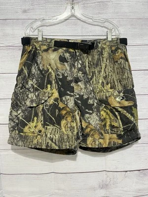 Mossy Oak Break Up Camouflage Camo Shorts Men’s Size Large Hunting - Image 1 of 4