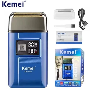 Kemei Electric Foil Shaver for Men Cordless Wet/Dry Razor USB Rechargeable - Picture 1 of 6