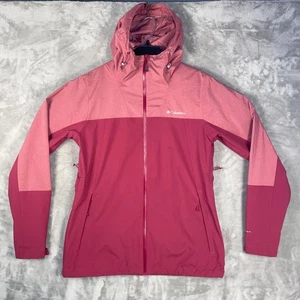 Chaqueta con Capucha Columbia Mujer Rosa Dos Tonos Mediana "Omni Tech" - Imagen 1 de 15