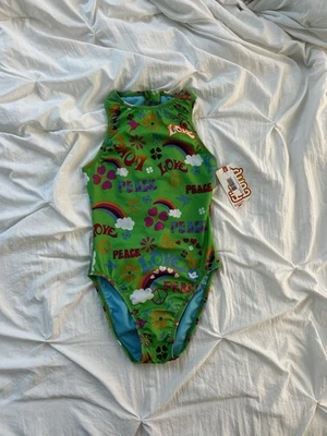 NUEVO Traje de baño Speedo verde hippie Foto 1 de 4
