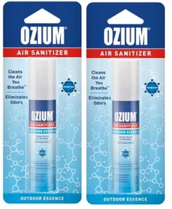 OZIUM AIR SANITIZER * Outdoor Essence * 0.8 oz -2 pcs