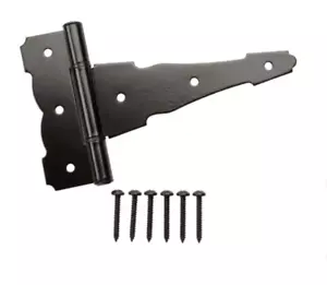 Paquete de 2 bisagras decorativas de alta resistencia Everbilt de 4 pulgadas puertas, cobertizos 15029 - Imagen 1 de 4