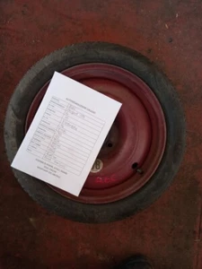 Spare Wheel Citroen Peugeot 4 Holes - 15 " - 3,50B 15FH ET14 - T115 70 R15 90M - - Picture 1 of 6