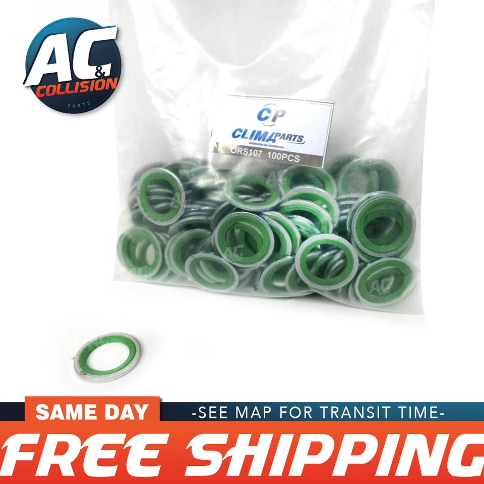 Arandela de sellado 17MM Slimline (1/2) para compresor de CA GM (100 unidades) Foto 1 de 1