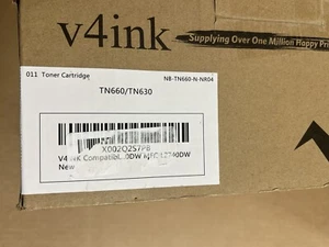 V4INK 4PK TN660 Toner für Brother TN630 DCP-L2520DW DCP-L2540DW L2300D L2500D - Bild 1 von 3