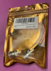 2pcs RF Coax Handheld Antenna Cable SMA Male to UHF SO-239 Female 6in Connectors - Picture 1 of 5