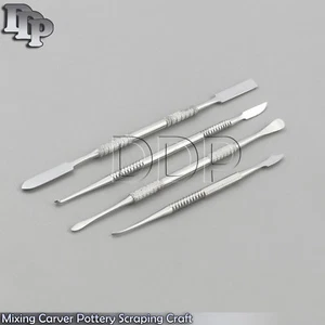 Dental Zement Spachtel Wachsen & Modellieren Mischen Schnitzen Keramik Schaben Handwerk - Bild 1 von 3