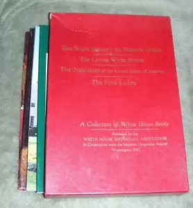WHITE HOUSE BOOKS ~ White House Historical Society 1982 4 PBs w/ Slipcase - Picture 1 of 9