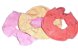 Scrunchie de pelo All that Glitters oro rosa naranja Scrunchies de Sherry - Imagen 1 de 10