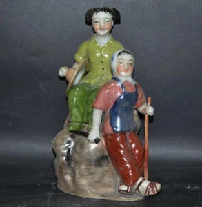 Chinese Cultural Revolution Porcelain People who go to the countryside - Picture 1 of 3