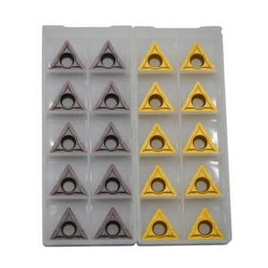 Paquete de 2 insertos de carburo CNC TCMT32.52 TCMT16T308 - Imagen 1 de 3