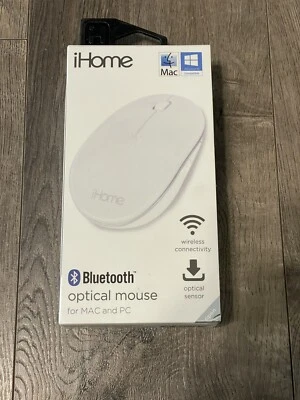 iHome WIRELESS OPTICAL MOUSE for MAC & PC USB-C USB-A Macbooks OS Windows Laptop - Image 1 of 4