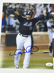 Gary Sheffield Hand Signed Autographed New York Mets 8x10 Photo with JSA COA