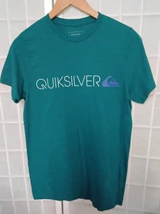 QUIKSILVER TRANSIT MEN'S GREEN CREW NECK SHORT SLEEVE T-SHIRT Med - Picture 1 of 2