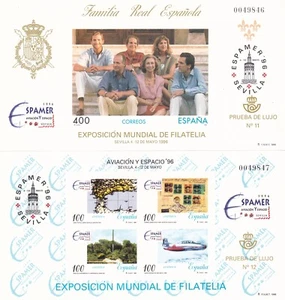Spain 1996 Edifil OP #58/59 Philatelic Exhibition "Espamer 96" MNH VF - Picture 1 of 1