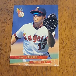 1993 FLEER ULTRA BASEBALL CARD CHAD CURTIS #159 - Picture 1 of 2