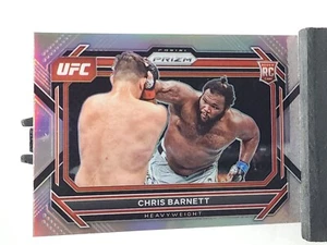 2023 PANINI PRIZM UFC #10 - CHRIS BARNETT - ROOKIE SILVER PRIZM RC PARALLEL - Picture 1 of 2