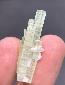 Chapu Mine Skardu Origin 3.14g Green Cap Tourmaline – Natural Crystal Specimen - Picture 1 of 8