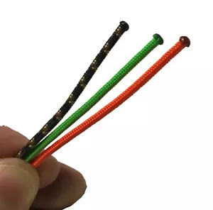 3 Stck. VORGESCHNITTEN & GESCHMOLZENES BOGENSCHIESSEN FREIGABE D LOOP MATERIAL Cir-Cut Marke SUPERLOOP - Bild 1 von 13
