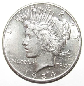 1934 S Peace Dollar vz (#68) - Bild 1 von 2