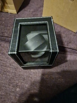 Automatic Watch Winder Display Case Rotating Storage Organizer Quiet Box Single - Image 1 of 4