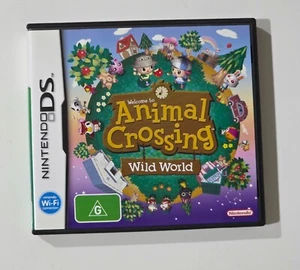 Animal Crossing Wild World Nintendo DS Video Game PAL + Manual Complete - Picture 1 of 5