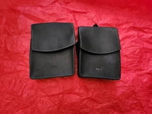 Lotto 2 custodie morbide per rasoio Braun 7526 nere 8985 8585 7680 8985 7570 8995 (usate) - Foto 1 di 5