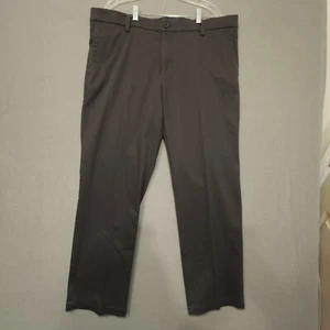 Dockers Straight Mens Signature Gray Khakis Flex Comfort Size 40X30 - Picture 1 of 9