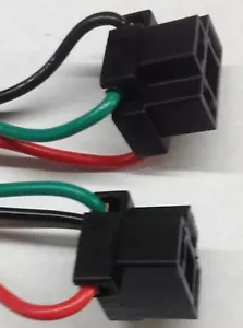 2 NEW H4 Female Headlight Wire Harness Connector Wiring plug socket 14G - Picture 1 of 5