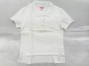 Mädchen Colter weiß Kurzarm Uniform/Freizeithemd Übergrößen 10,5 - 20,5 - Bild 1 von 3