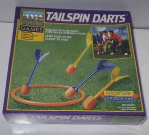 New Sealed PRESSMAN Outdoor Game - TAILSPIN DARTS Complete In Box Vintage 1998 - Picture 1 of 4
