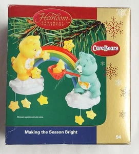 Care Bears Decorazione Natalizia "Making Season Bright" Arcobaleno Carlton Cards - Foto 1 di 14
