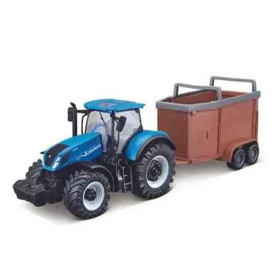 BURAGO FARM LAND TRATTORE NEW HOLLAND T7.315 HD CON  TRASPORTO CAVALLI 18-31920 - Immagine 1 di 2