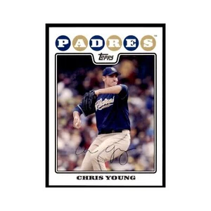 Chris Young 2008 Topps #55 Baseball Cards Baseball Card NM - Picture 1 of 3