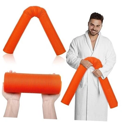  Accesorio Disfraz Vocacional Navidad Vacaciones Naranja Manguera Ligero Vestir  Foto 1 de 4