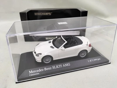 MINICHAMPS bianco Mercedes-Benz SLK AMG - Immagine 1 di 4