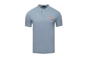 Polo Ralph Lauren Mens Classic Fit Tye-Dye Big Pony Mesh Shirt Size M New $110 - Picture 1 of 5