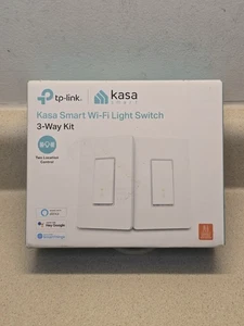 KIT Interruptor Inteligente de 3 Vías Kasa HS210, Necesita Cable Neutro, Interruptor de Luz Wi-Fi de 2.4GHz - Imagen 1 de 5