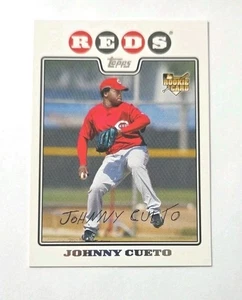 2008 Topps #476 Johnny Cueto RC (ANGELES) ! - Picture 1 of 3