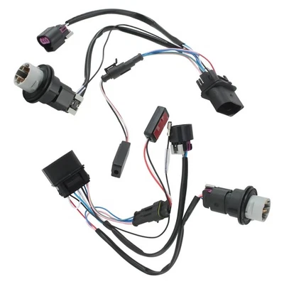 2X Headlight Conversion Wire Harness Part For Dodge Ram 1500 2500 3500 2013-2018 - Image 1 of 4