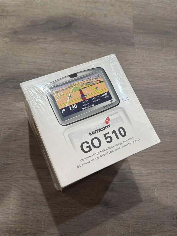 Brand New Sealed TomTom GO 510 GPS Unit Complete Navigation System New Old Stock - Image 1 of 4