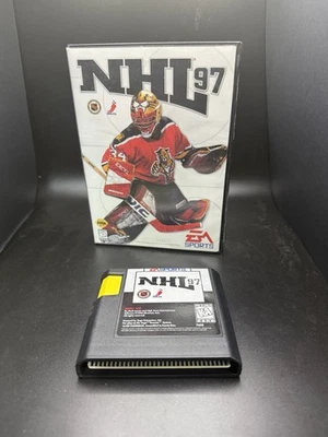 NHL 97 Sega Genesis Game CIB - Image 1 of 3