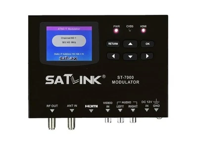 ST-7000 HDMI to RF Digital Modulator/Encoder Delivers 1080p HDMI Video to TVs... - Image 1 of 4