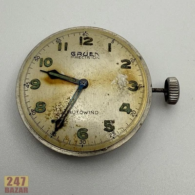 Gruen 460 SS Automatic Bumper Movement Good Balance AS IS PARTS or Repair - Image 1 of 4