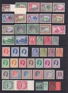 Estampillas mixtas de Br Commonwealth. EDVII, GV, GVI. MM, algunos MNH. App Cat 280€ - Imagen 1 de 5