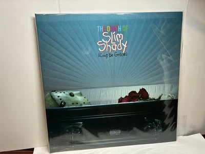 Eminem-The Death Of Slim Shady (Coup De Grâce) Blood Stain Clear Vinyl+Alt Cover - Image 1 of 2