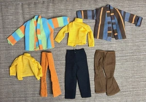 Posten 1971 MEGO Joe Namath Puppe Broadway Mode und als Richie Outfits SELTEN RARITÄT - Bild 1 von 16
