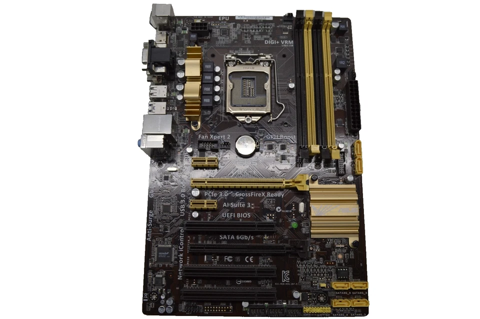 Placa madre de escritorio ASUS Z87-K Intel LGA1150 SATA 6 Gb/s DDR3 ATX *Sin escudo de E/S* Foto 1 de 4